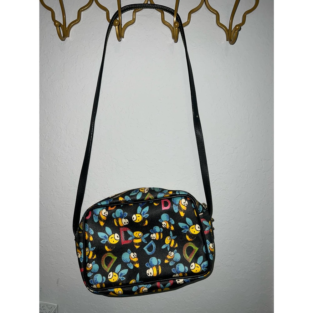 Dooney & Bourke Crossbody Handbag Purse Whimsical Bees